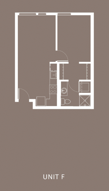 The Century Floor Plan Unit F